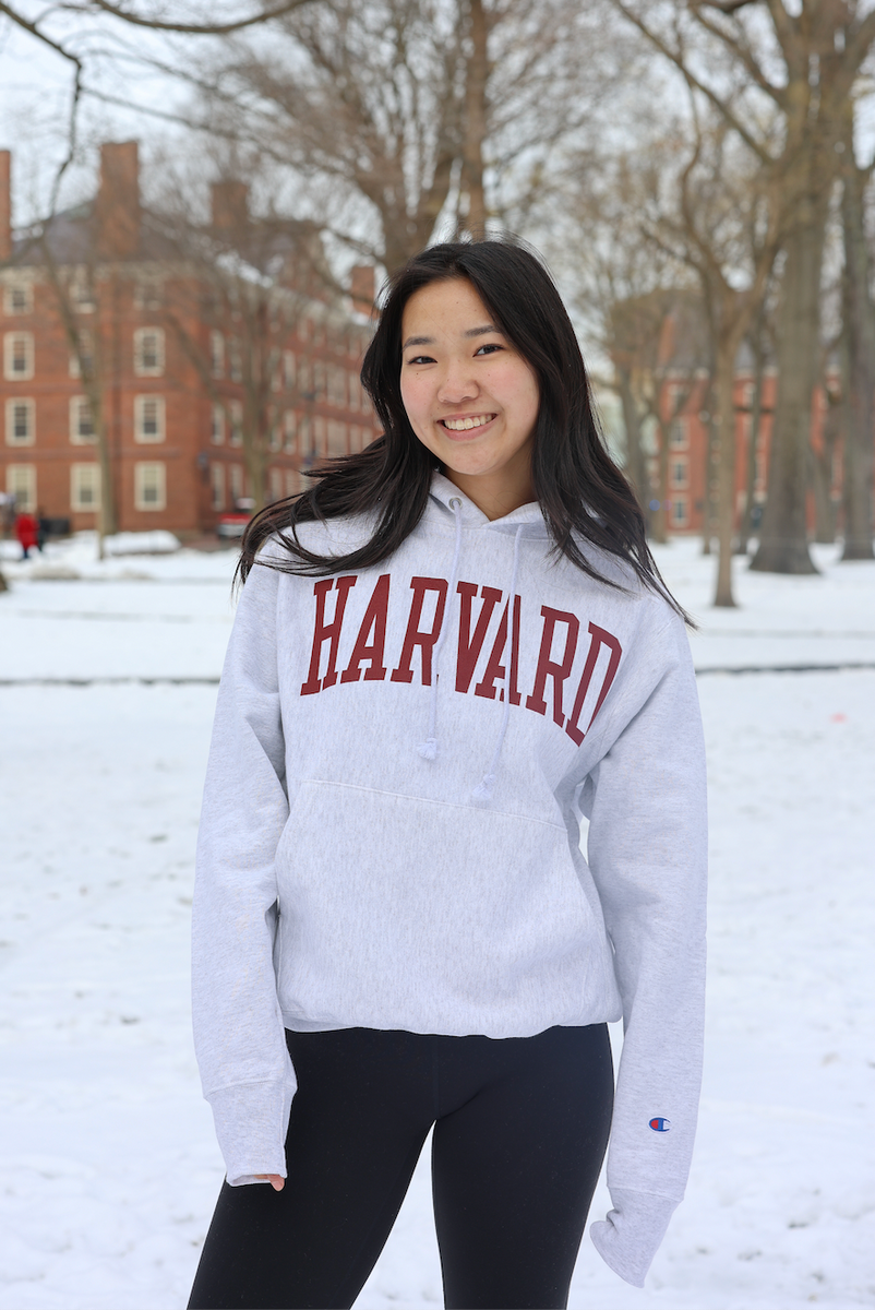 Harvard Champion Reverse Weave Hoodie The Harvard Shop