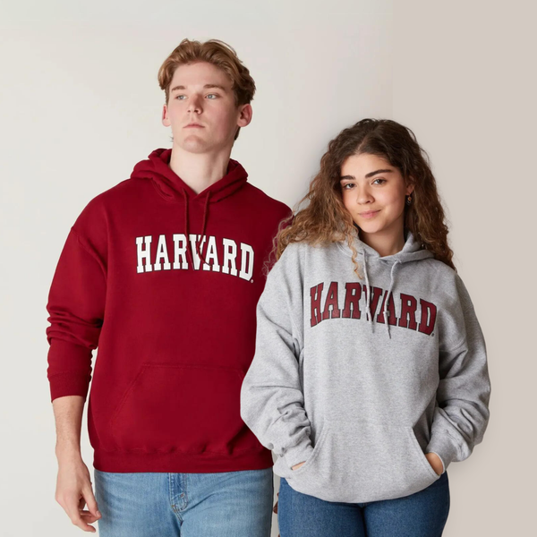 Harvard hooded crest sweatshirt best sale