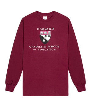 Harvard Graduate School of Education Long Sleeve T-Shirt - The Harvard Shop