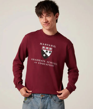 Harvard Graduate School of Education Long Sleeve T-Shirt - The Harvard Shop