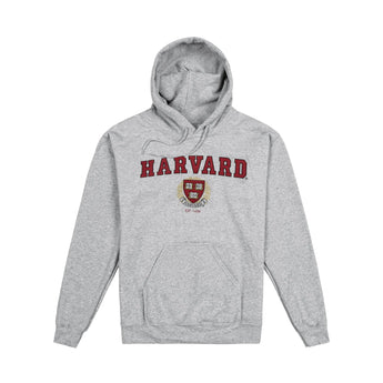 Harvard Hooded Crest Sweatshirt - The Harvard Shop