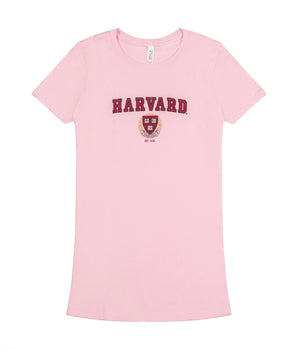 Harvard Ladies Crest T-Shirt - The Harvard Shop