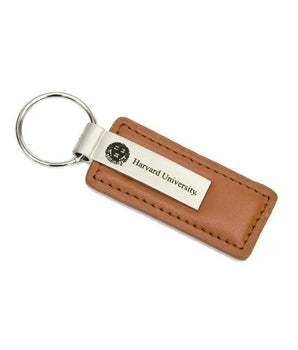 Harvard Leather Keychain - The Harvard Shop