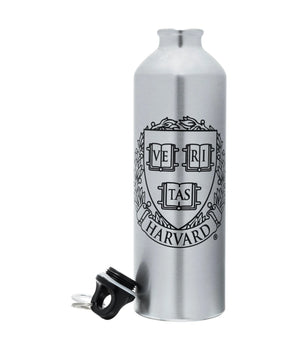 Harvard Silver Steel Water Bottle - The Harvard Shop