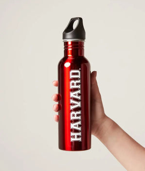 Harvard Steel Water Bottle - The Harvard Shop