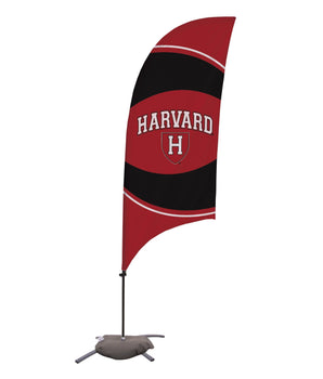 Harvard Tailgate Feather Flag - The Harvard Shop