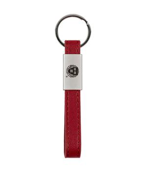 Leather Strap Keychain - The Harvard Shop