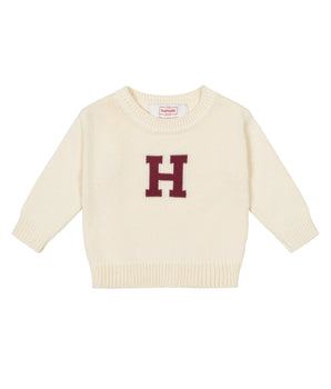The Toddler H Sweater - The Harvard Shop