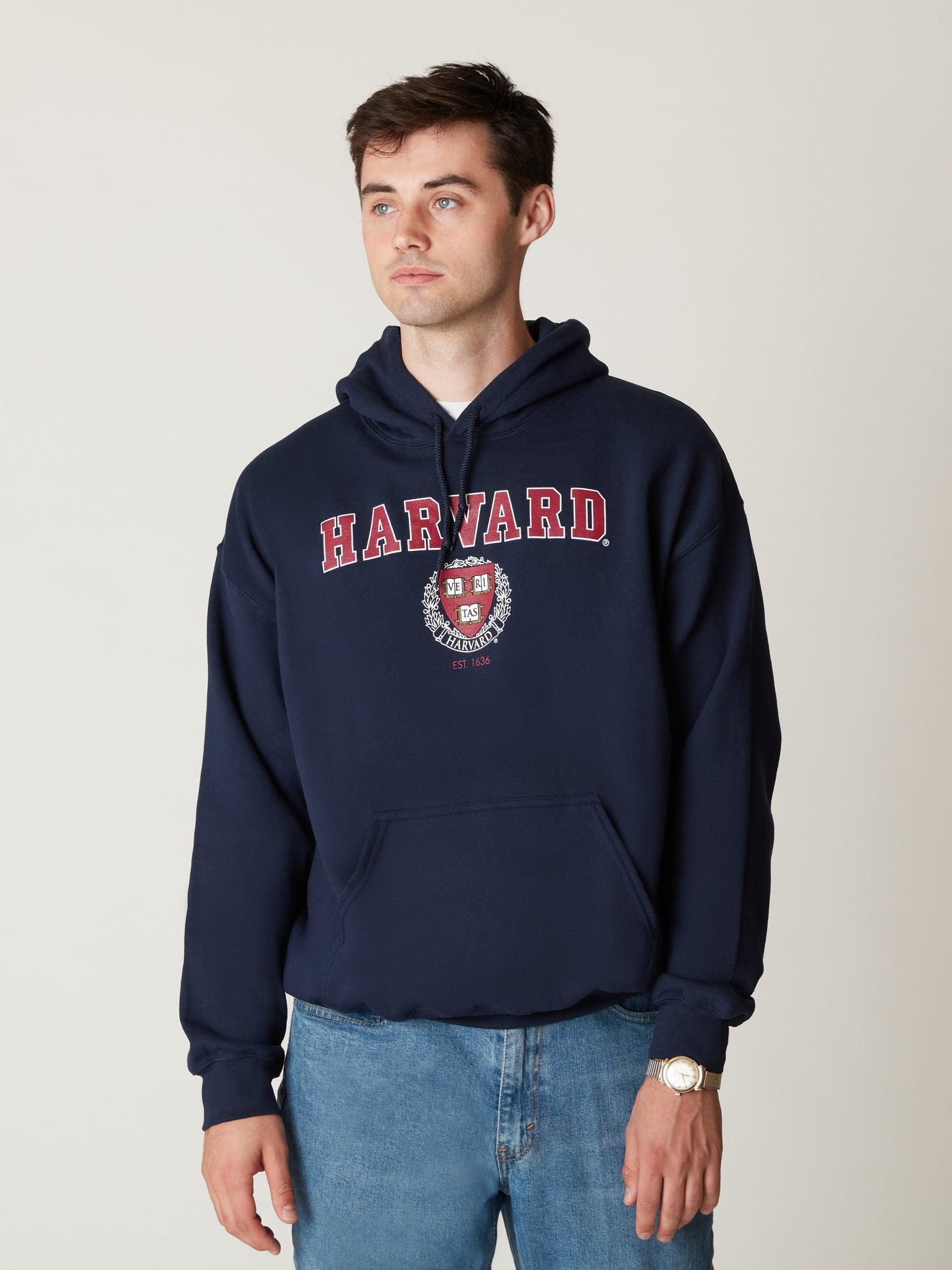 Crest Harvard Sweatshirt – The Harvard Shop Hooded
