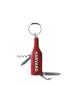 Wine Bottle Keychain - The Harvard Shop