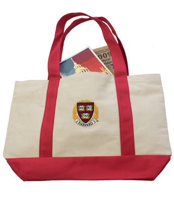 Harvard Crest Tote Bag